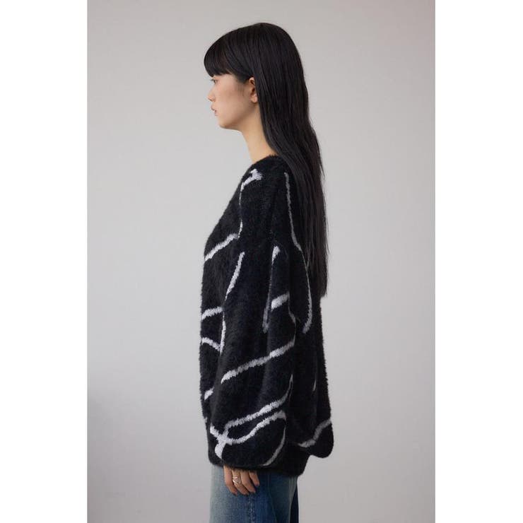 ニュアンス柄ニットトップス | AZUL BY MOUSSY | 詳細画像16 