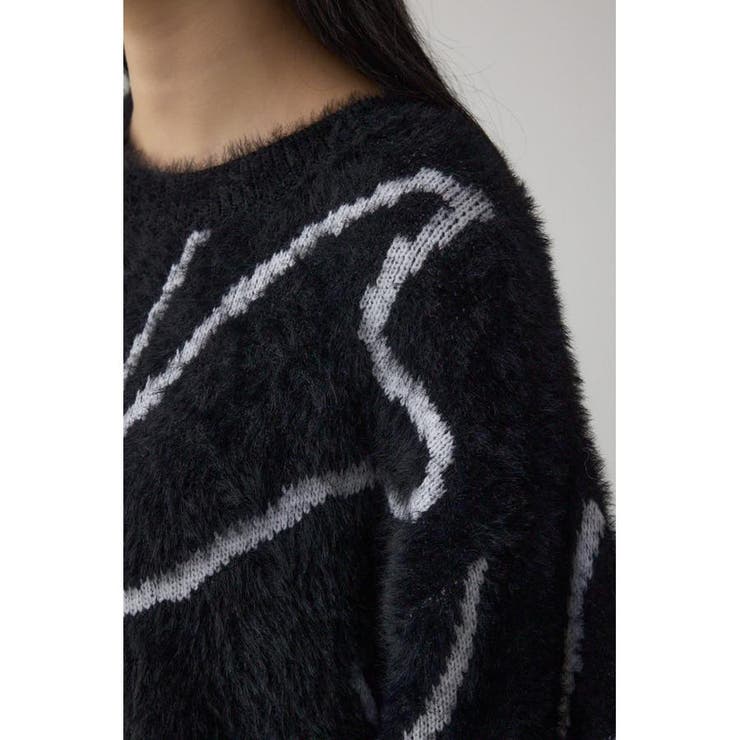 ニュアンス柄ニットトップス | AZUL BY MOUSSY | 詳細画像19 