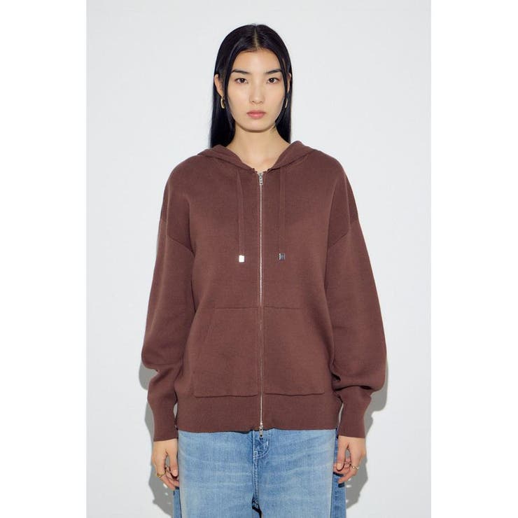 Wジップニットフーディー | AZUL BY MOUSSY | 詳細画像36 