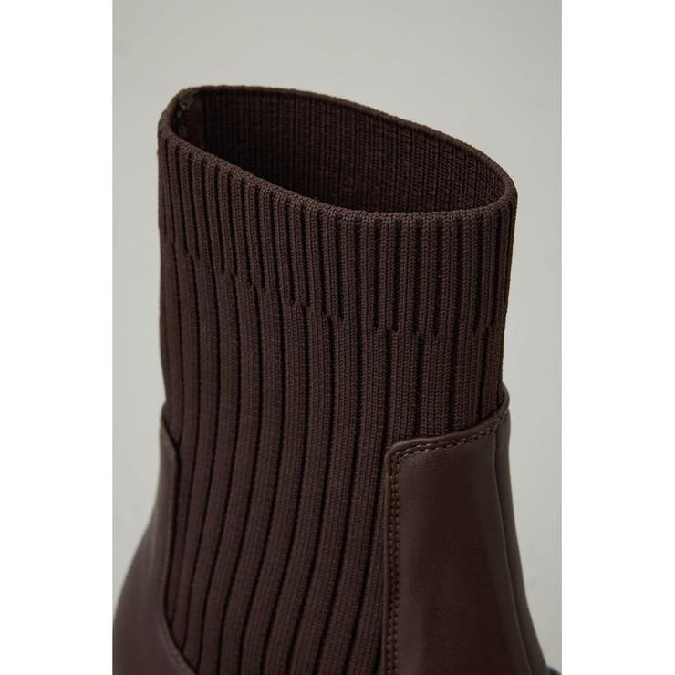 ベルトデザイントラックソールソックスブーツ | AZUL BY MOUSSY | 詳細画像25 