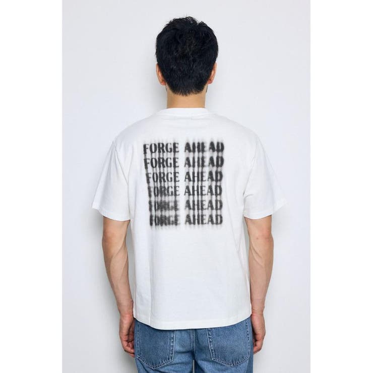 ぼかしバックプリントTEE | AZUL BY MOUSSY | 詳細画像7 