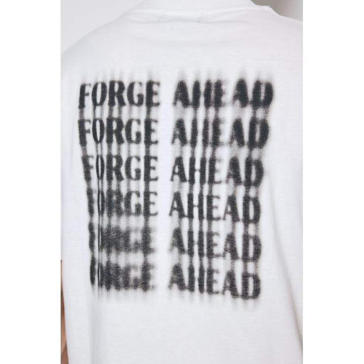 ぼかしバックプリントTEE | AZUL BY MOUSSY | 詳細画像8 