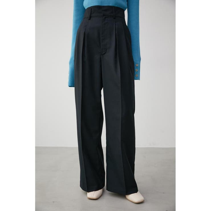 FRONT DARTS HIGH WAIST PANTS | AZUL BY MOUSSY | 詳細画像11 