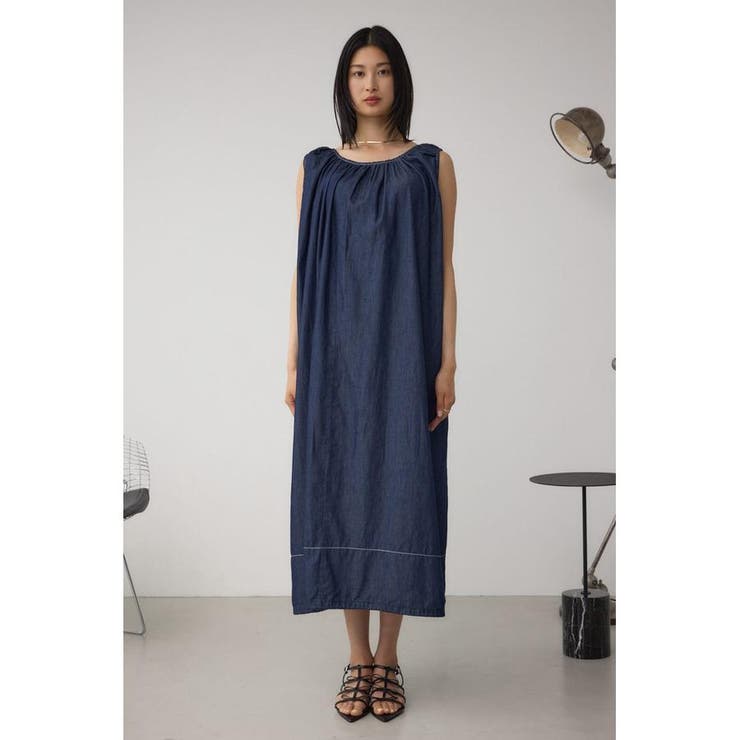 前後2WAYバルーンギャザーワンピース | AZUL BY MOUSSY | 詳細画像27 