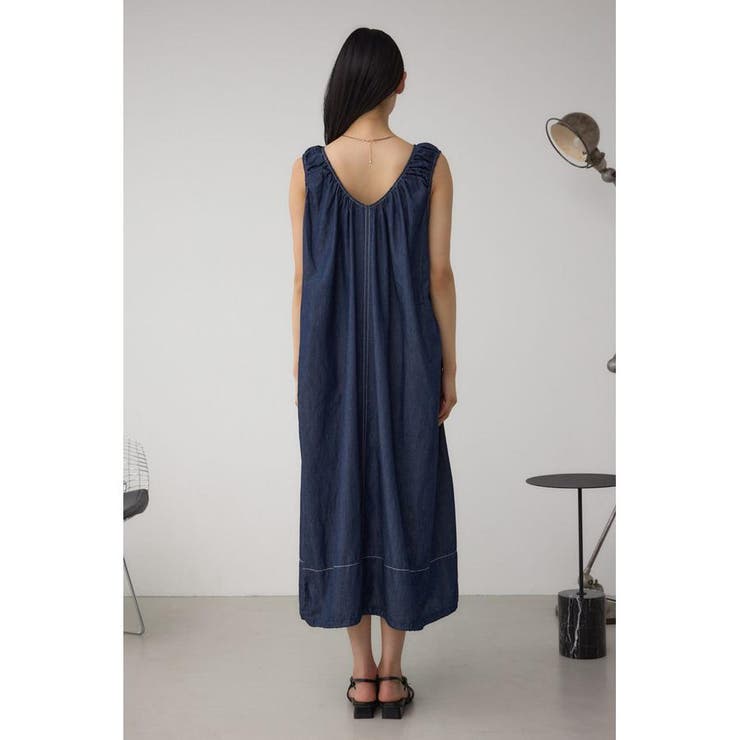 前後2WAYバルーンギャザーワンピース | AZUL BY MOUSSY | 詳細画像28 