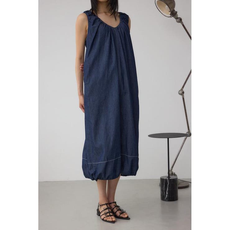 前後2WAYバルーンギャザーワンピース | AZUL BY MOUSSY | 詳細画像15 