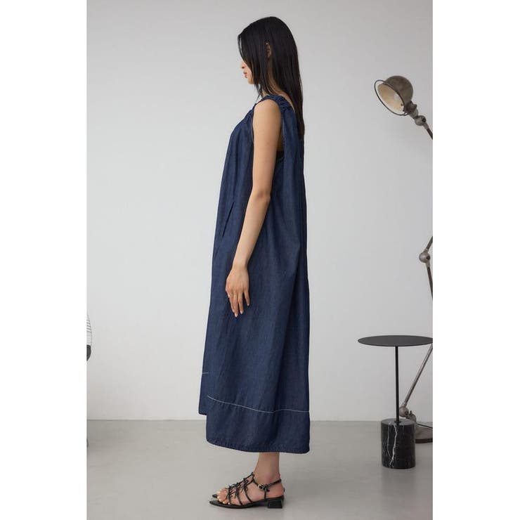 前後2WAYバルーンギャザーワンピース | AZUL BY MOUSSY | 詳細画像20 