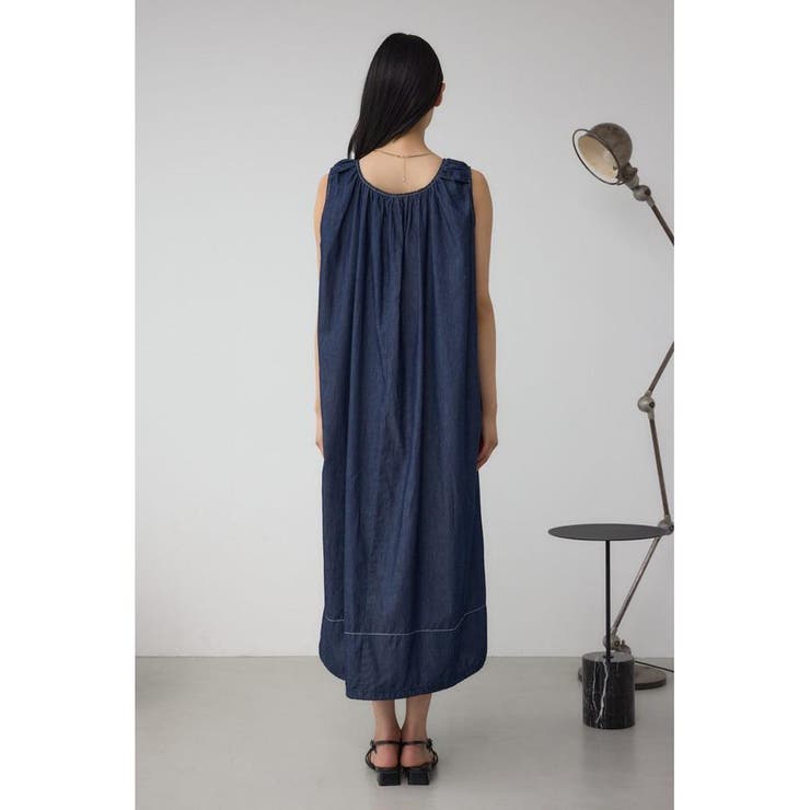 前後2WAYバルーンギャザーワンピース | AZUL BY MOUSSY | 詳細画像21 