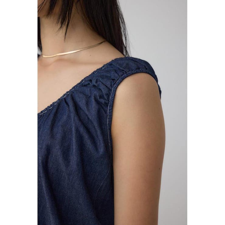 前後2WAYバルーンギャザーワンピース | AZUL BY MOUSSY | 詳細画像23 