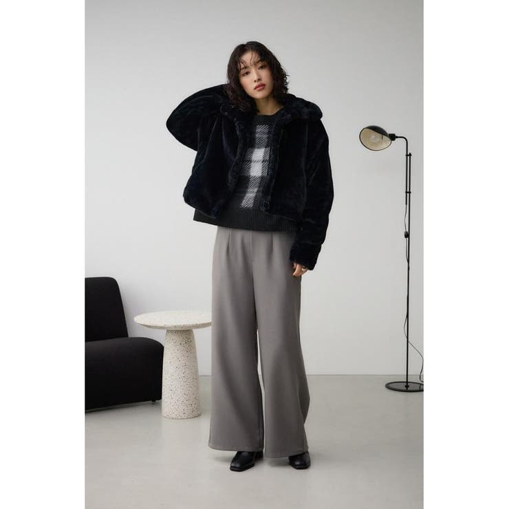 ファーショートコート | AZUL BY MOUSSY | 詳細画像16 