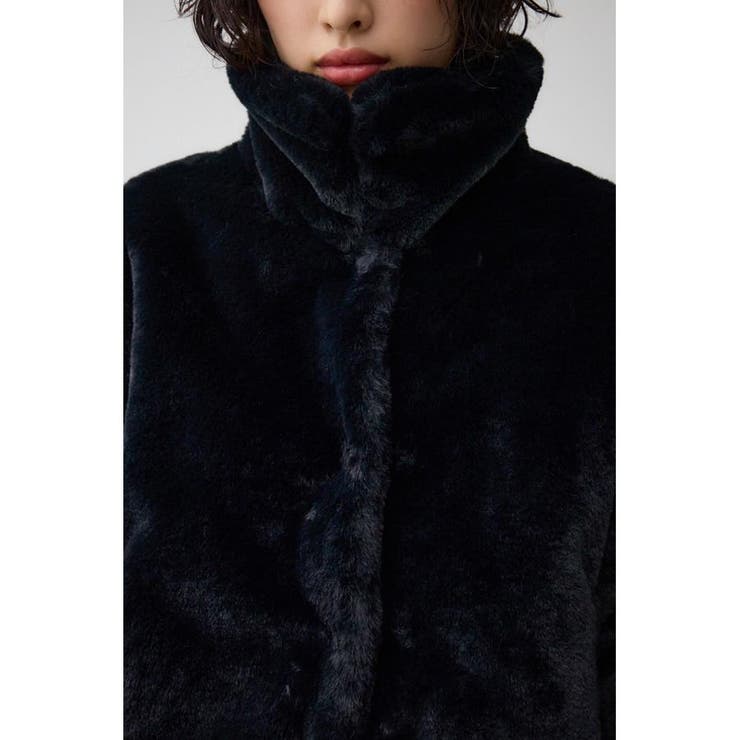 ファーショートコート | AZUL BY MOUSSY | 詳細画像20 