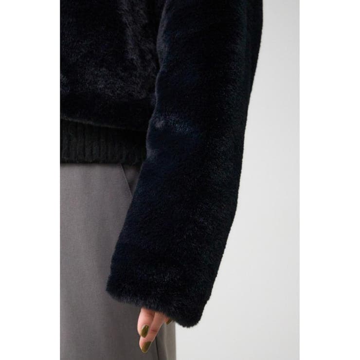 ファーショートコート | AZUL BY MOUSSY | 詳細画像22 