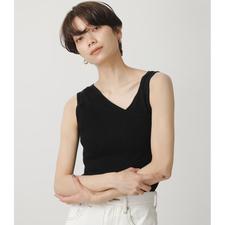 Double Strap Knit Tanktop 品番 Azlw0018579 Azul By Moussy アズールバイマウジー のレディースファッション通販 Shoplist ショップリスト