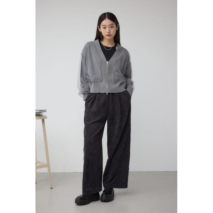 チュールドッキングニットカーディガン | AZUL BY MOUSSY | 詳細画像25 
