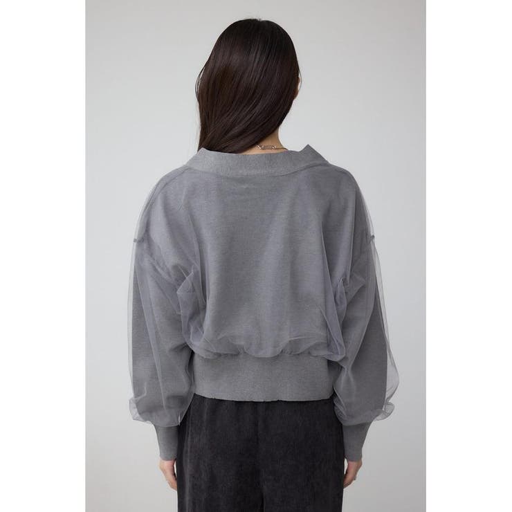 チュールドッキングニットカーディガン | AZUL BY MOUSSY | 詳細画像28 