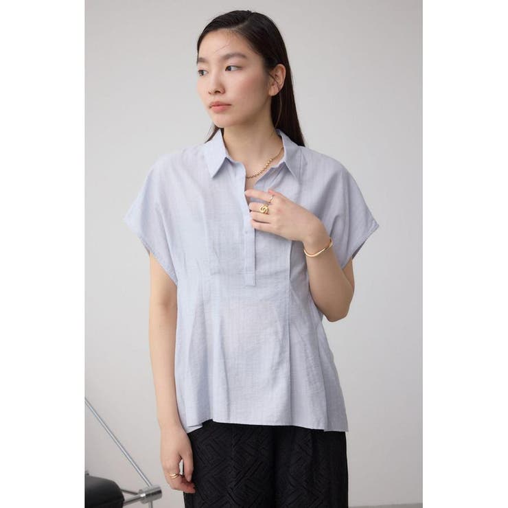 タックスキッパーブラウス | AZUL BY MOUSSY | 詳細画像21 