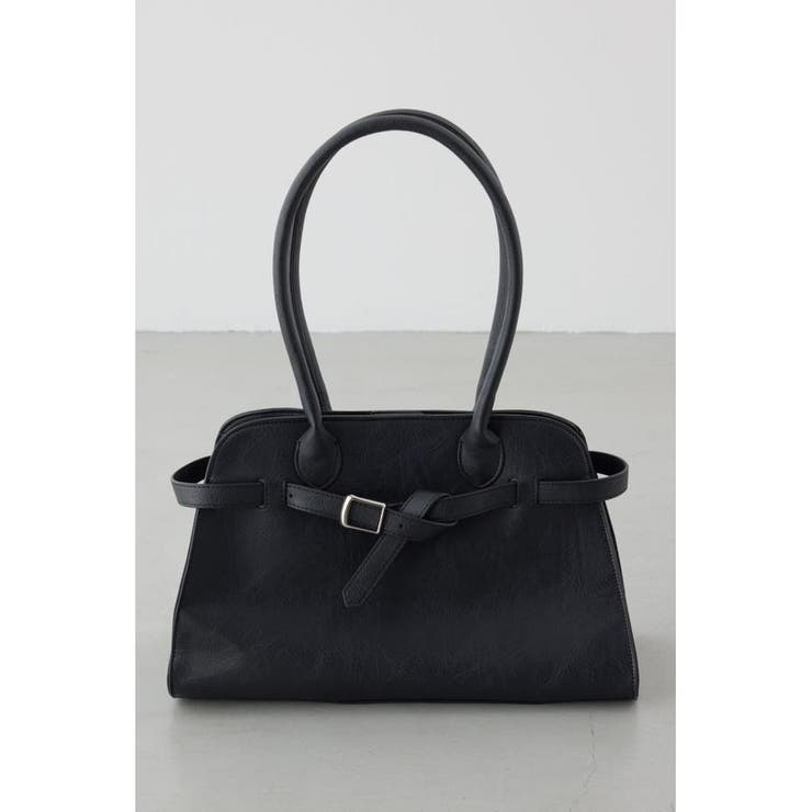 BLK | メタルパーツベルトハンドバッグ | AZUL BY MOUSSY