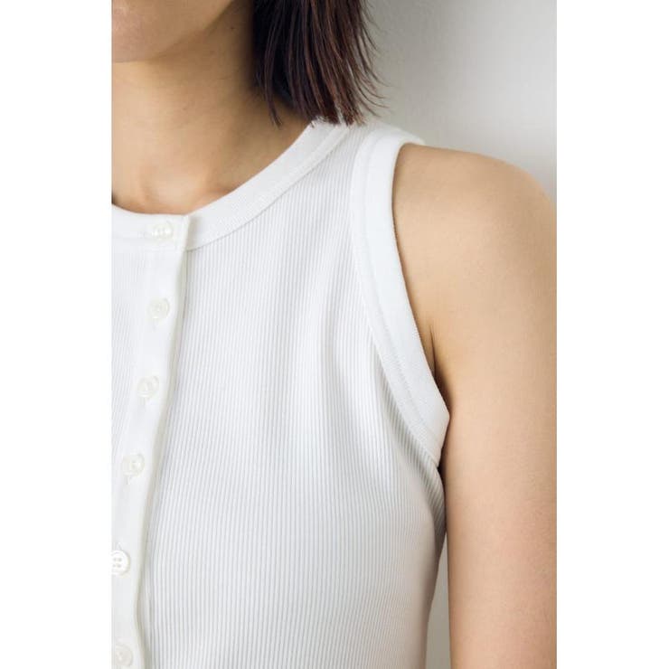ヘンリーネックタンクトップ | AZUL BY MOUSSY | 詳細画像7 