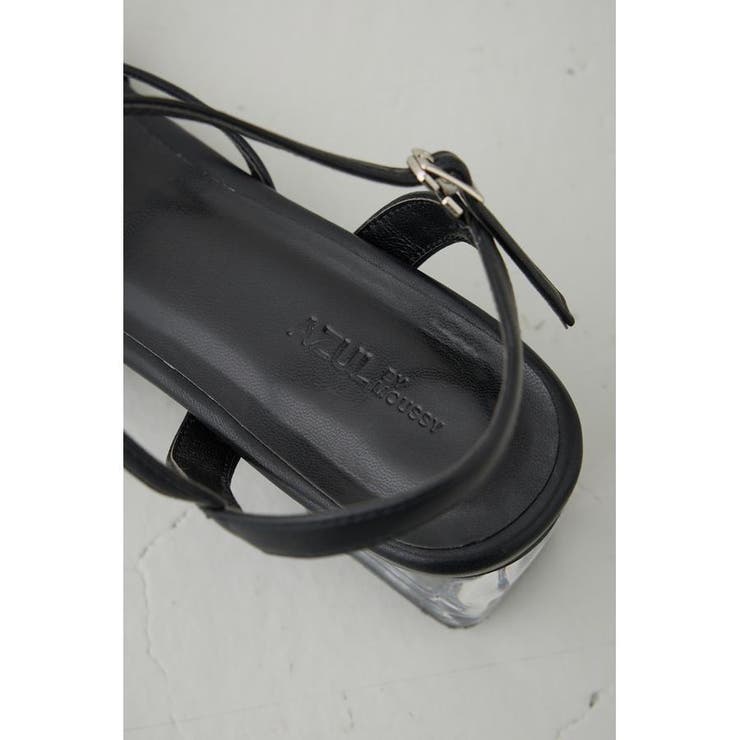 クリアヒールナローストラップサンダル | AZUL BY MOUSSY | 詳細画像12 