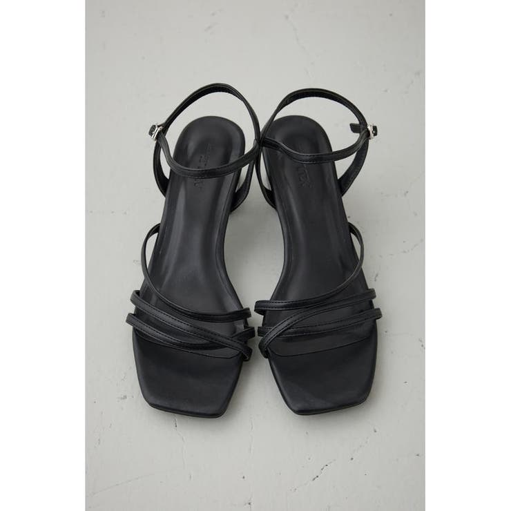 クリアヒールナローストラップサンダル | AZUL BY MOUSSY | 詳細画像5 