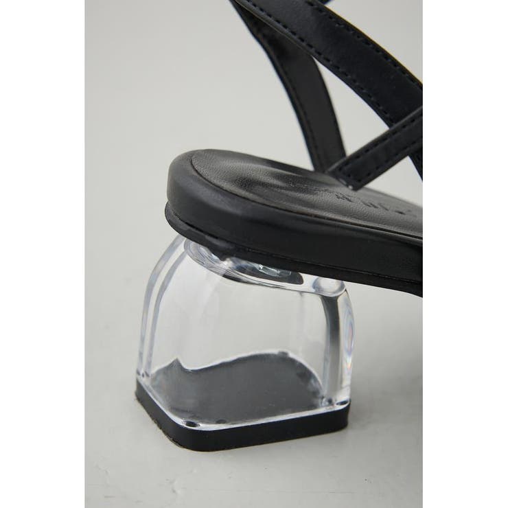 クリアヒールナローストラップサンダル | AZUL BY MOUSSY | 詳細画像8 