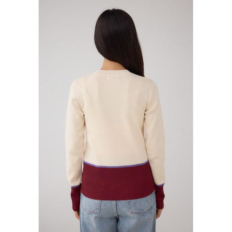 ラメバイカラーニットトップス | AZUL BY MOUSSY | 詳細画像7 