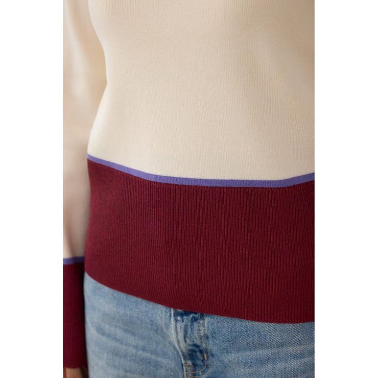 ラメバイカラーニットトップス | AZUL BY MOUSSY | 詳細画像11 