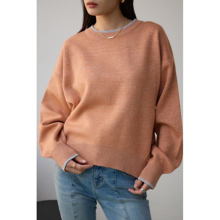 ORG | スウェットライクジャガードニット | AZUL BY MOUSSY
