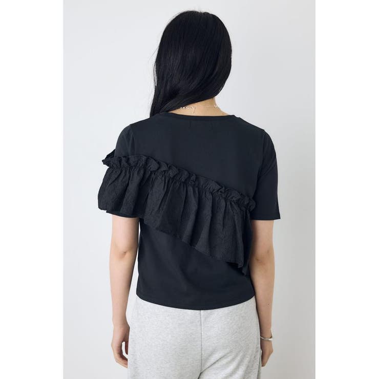 フリルデザインカットトップス | AZUL BY MOUSSY | 詳細画像13 
