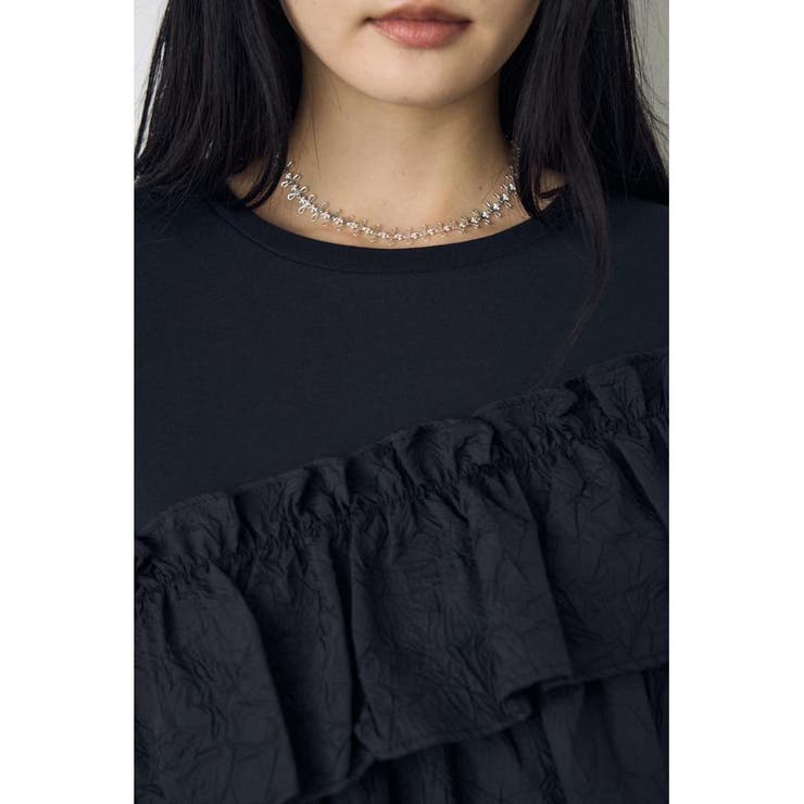 フリルデザインカットトップス | AZUL BY MOUSSY | 詳細画像15 