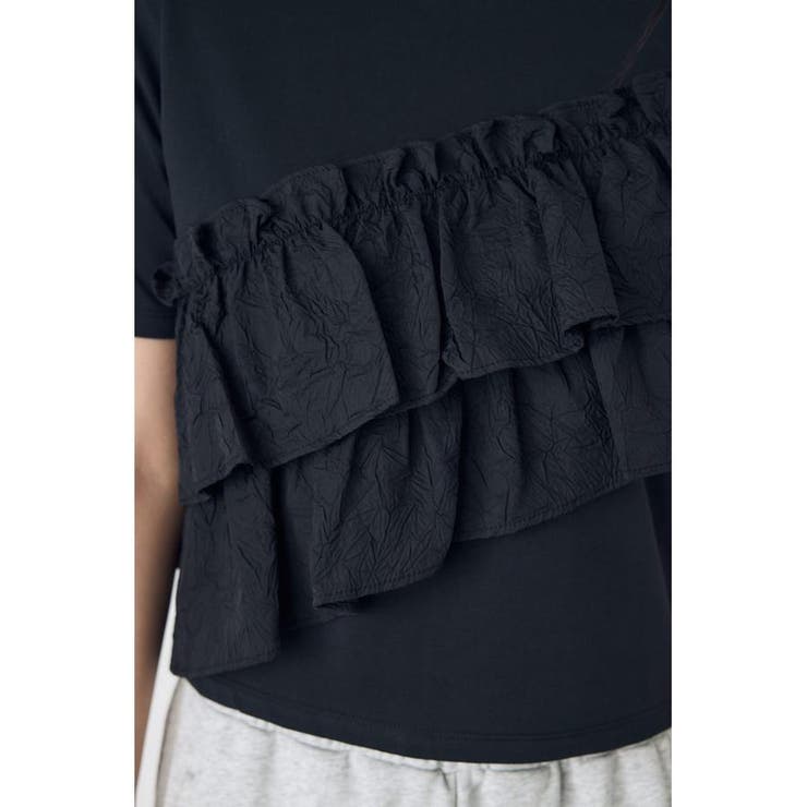 フリルデザインカットトップス | AZUL BY MOUSSY | 詳細画像16 