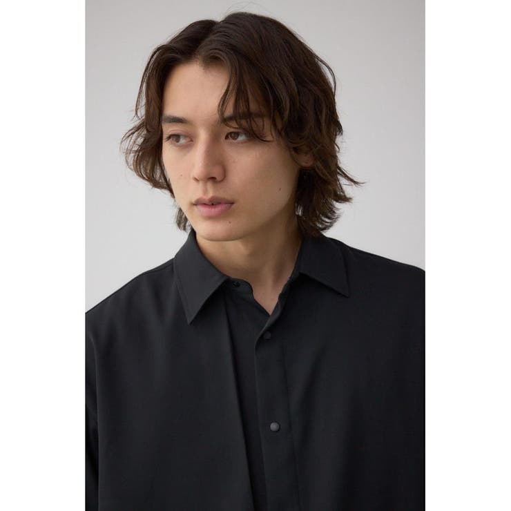 suavele トロミシャツ　ネイビー suavele トロミシャツ ネイビー - メルカリ