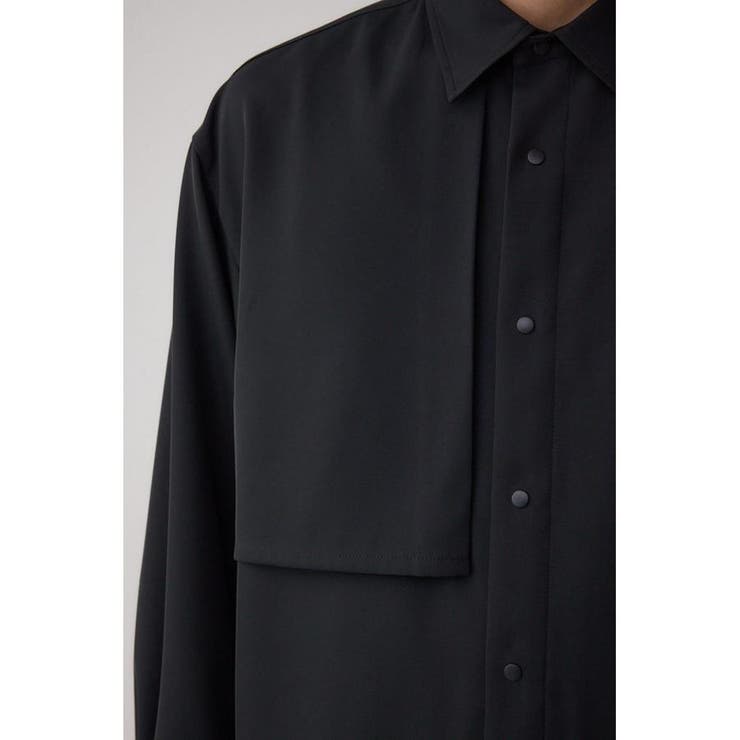 C/Tトロミアシンメトリー長袖シャツ | AZUL BY MOUSSY | 詳細画像10 