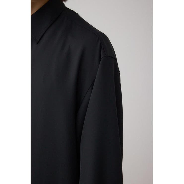 C/Tトロミアシンメトリー長袖シャツ | AZUL BY MOUSSY | 詳細画像11 