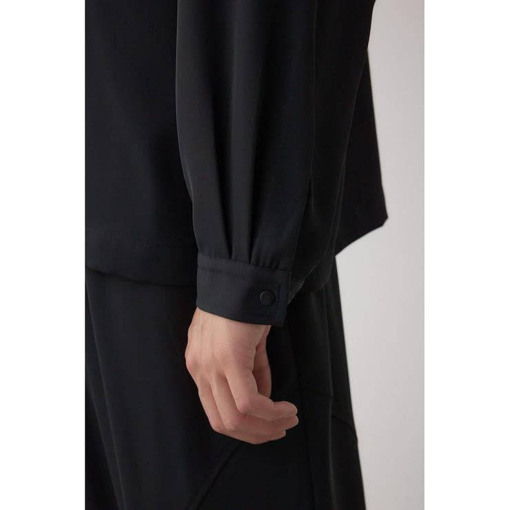 C/Tトロミアシンメトリー長袖シャツ | AZUL BY MOUSSY | 詳細画像12 