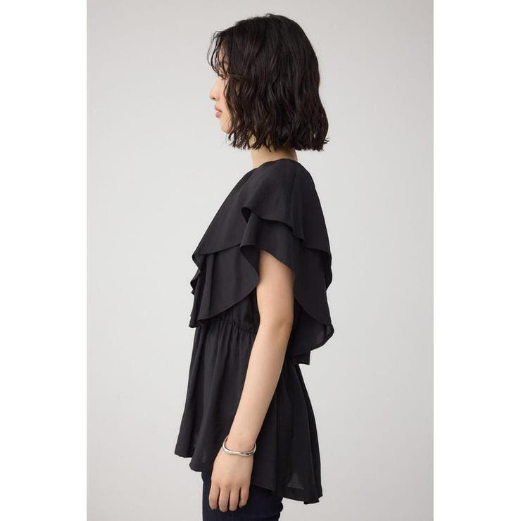 ラッフルペプラムブラウス | AZUL BY MOUSSY | 詳細画像16 