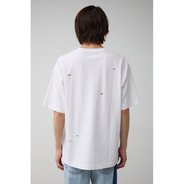 ピグメントダメージTシャツ | AZUL BY MOUSSY | 詳細画像6 