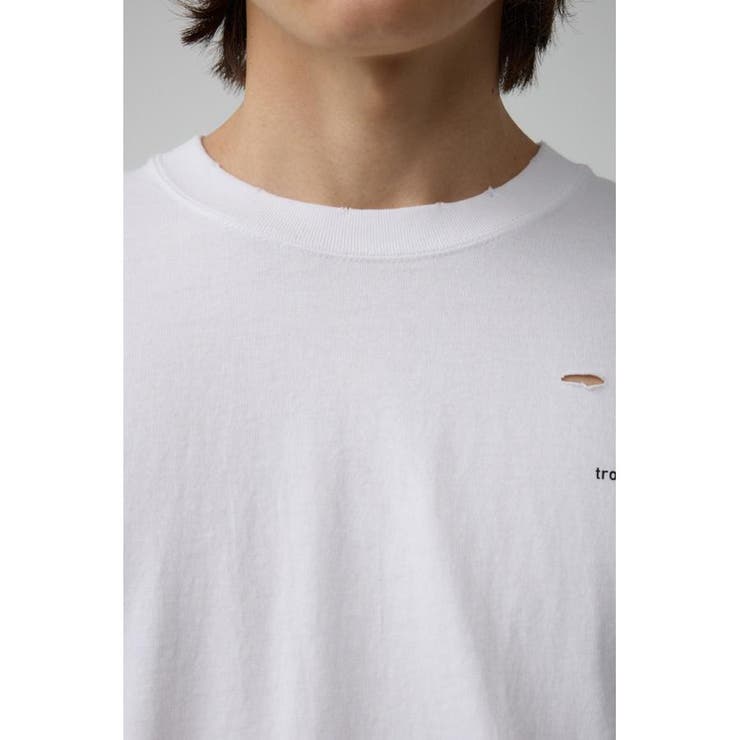 ピグメントダメージTシャツ | AZUL BY MOUSSY | 詳細画像7 