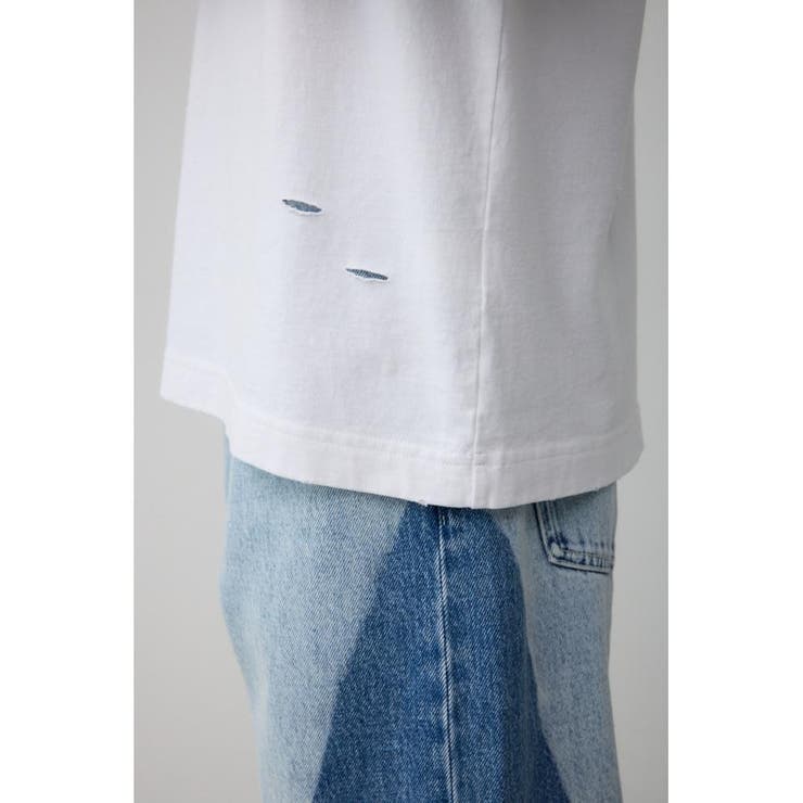 ピグメントダメージTシャツ | AZUL BY MOUSSY | 詳細画像10 