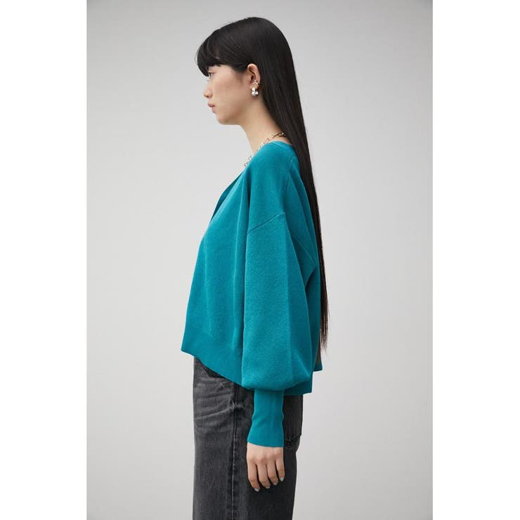 PUFF SLEEVE SHORT CARDIGAN[品番：AZLW0020726]｜AZUL BY MOUSSY