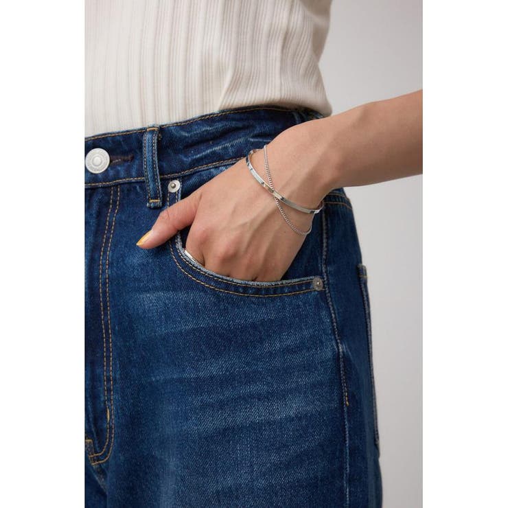 C/T冷感イージーワイドデニム | AZUL BY MOUSSY | 詳細画像21 