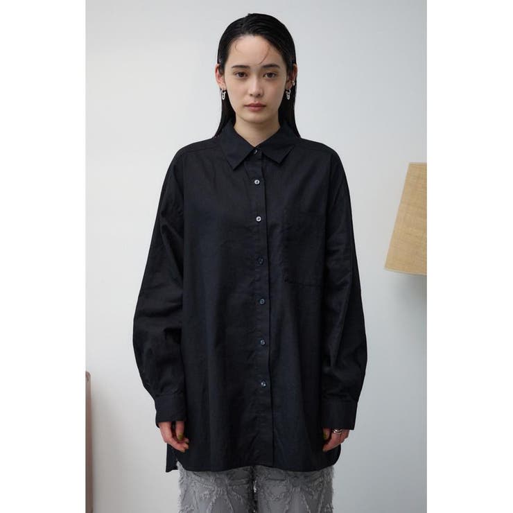 コットンリネンバックデザインシャツ | AZUL BY MOUSSY | 詳細画像16 