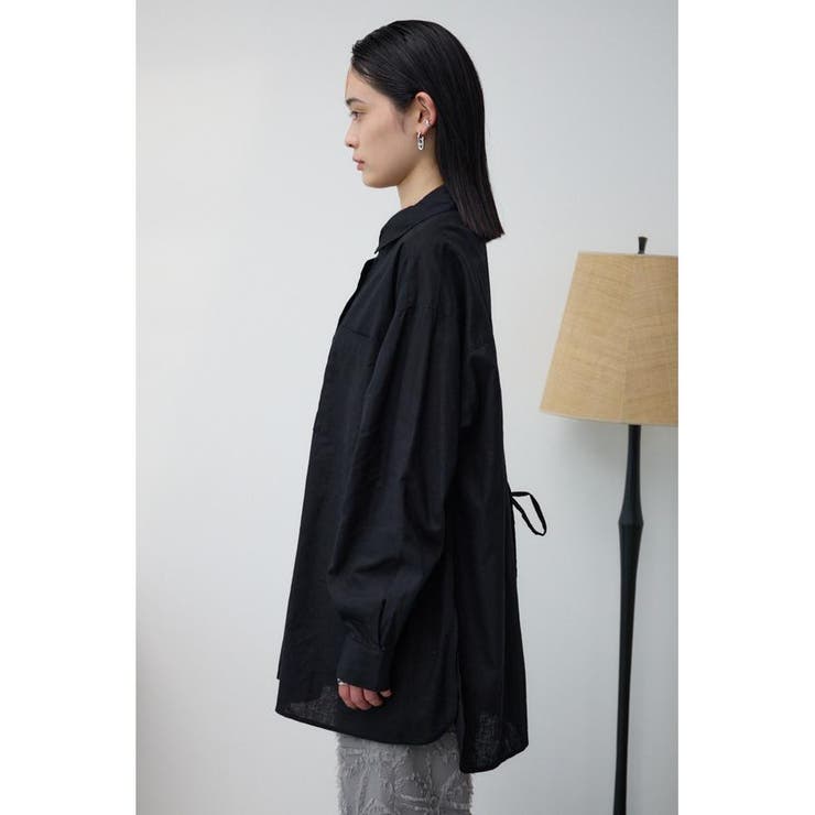 コットンリネンバックデザインシャツ | AZUL BY MOUSSY | 詳細画像17 