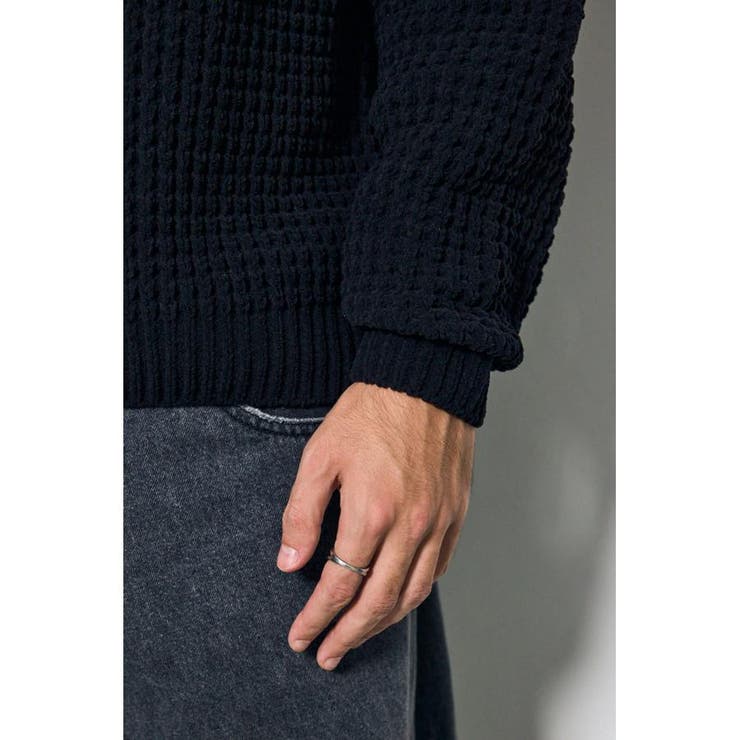 ワッフル編みニットトップス | AZUL BY MOUSSY | 詳細画像21 