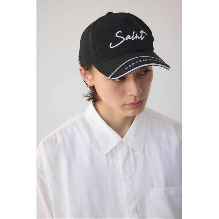 BLK | Saint刺繍キャップ | AZUL BY MOUSSY