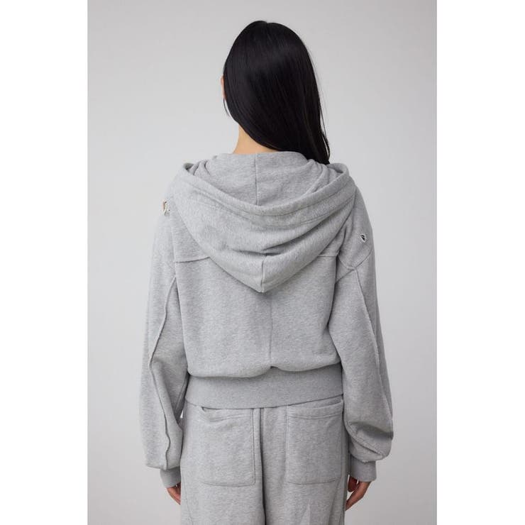 ジップアップダメージフーディー | AZUL BY MOUSSY | 詳細画像18 
