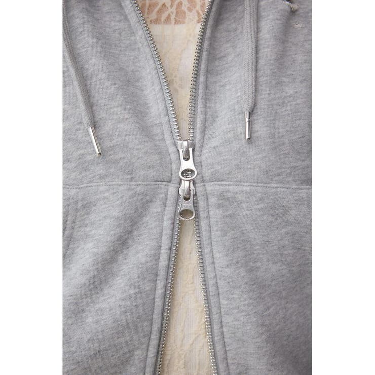 ジップアップダメージフーディー | AZUL BY MOUSSY | 詳細画像26 