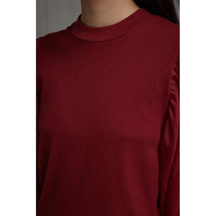 袖シアー袖リブトップス | AZUL BY MOUSSY | 詳細画像38 