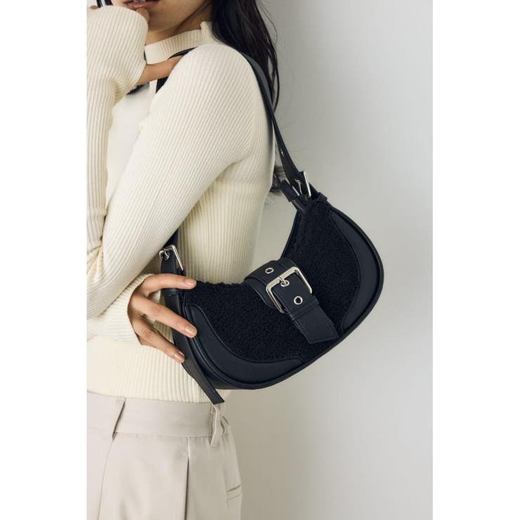 バックルベルトワンハンドルボアバッグ | AZUL BY MOUSSY | 詳細画像1 