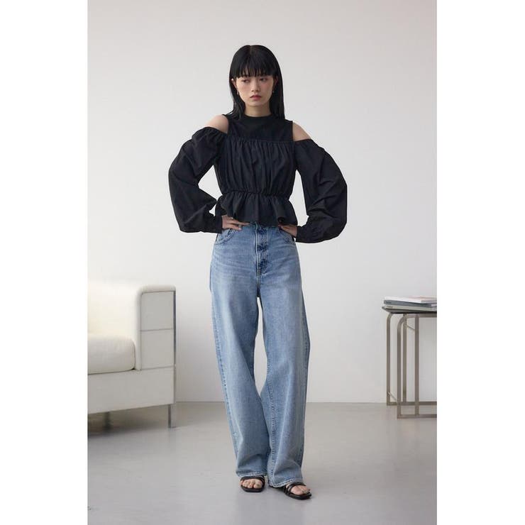 オフショルレイヤードブラウス | AZUL BY MOUSSY | 詳細画像15 